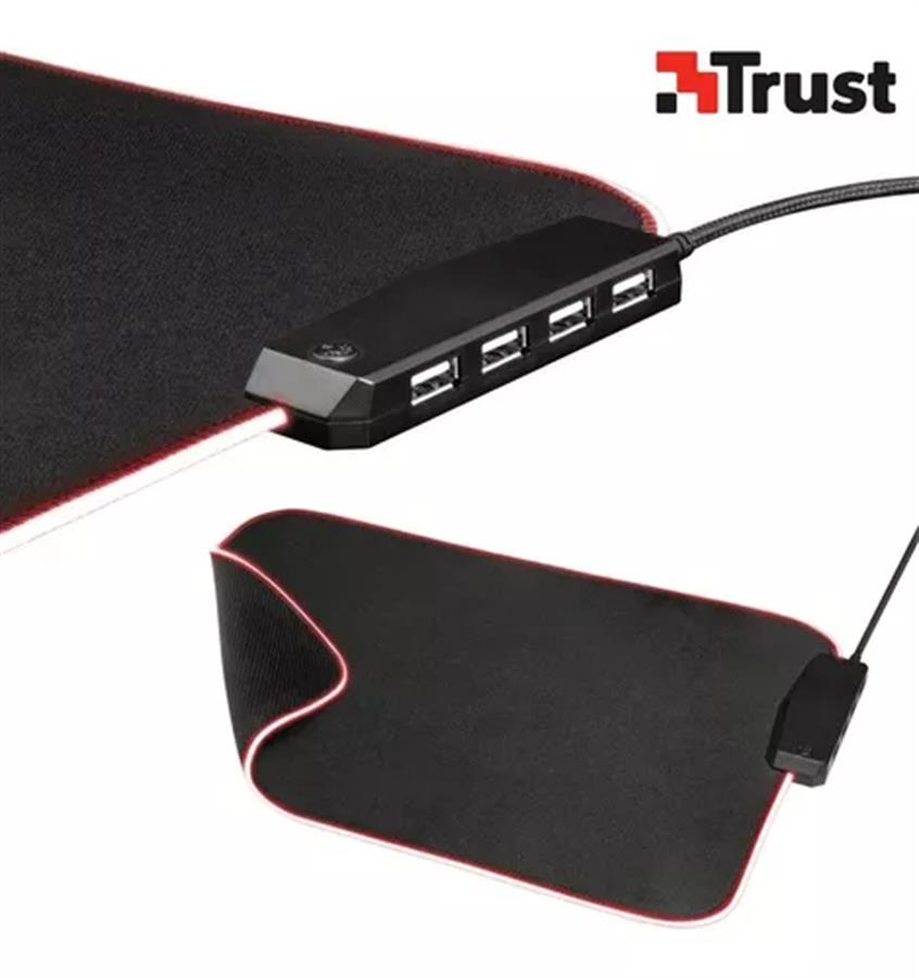 Mousepad Trust RGB GXT 765 Hub USB