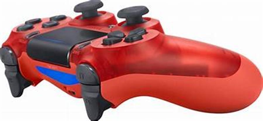 Joystick Playstation Dualshock 4 Crystal Red PS4 Alternativo