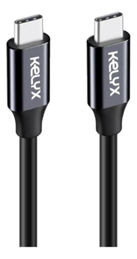 Cable Kelyx USB Type C a Type C 65W / 10Gbp 4K ULTRA HD