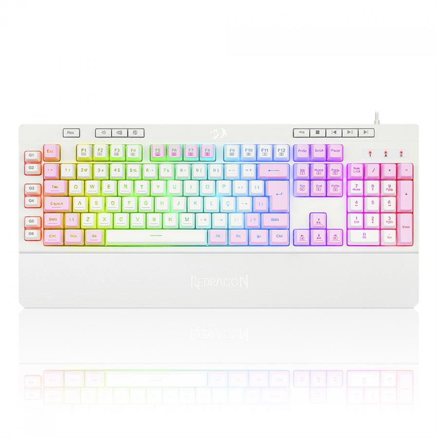 Teclado Redragon Shiva K512 White ES
