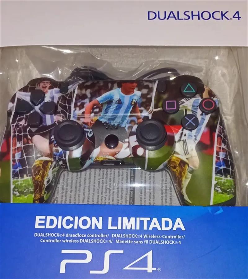 Joystick Playstation Dualshock 4 PS4 Alternativo Messi/Maradona/Kempes