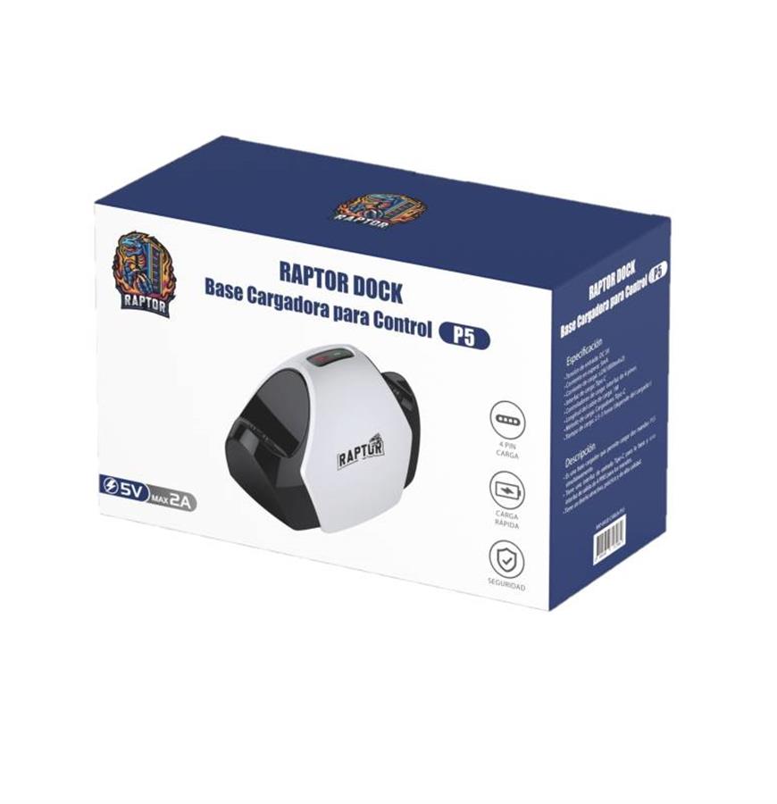 Base de Carga Raptor para Dualsense PS5