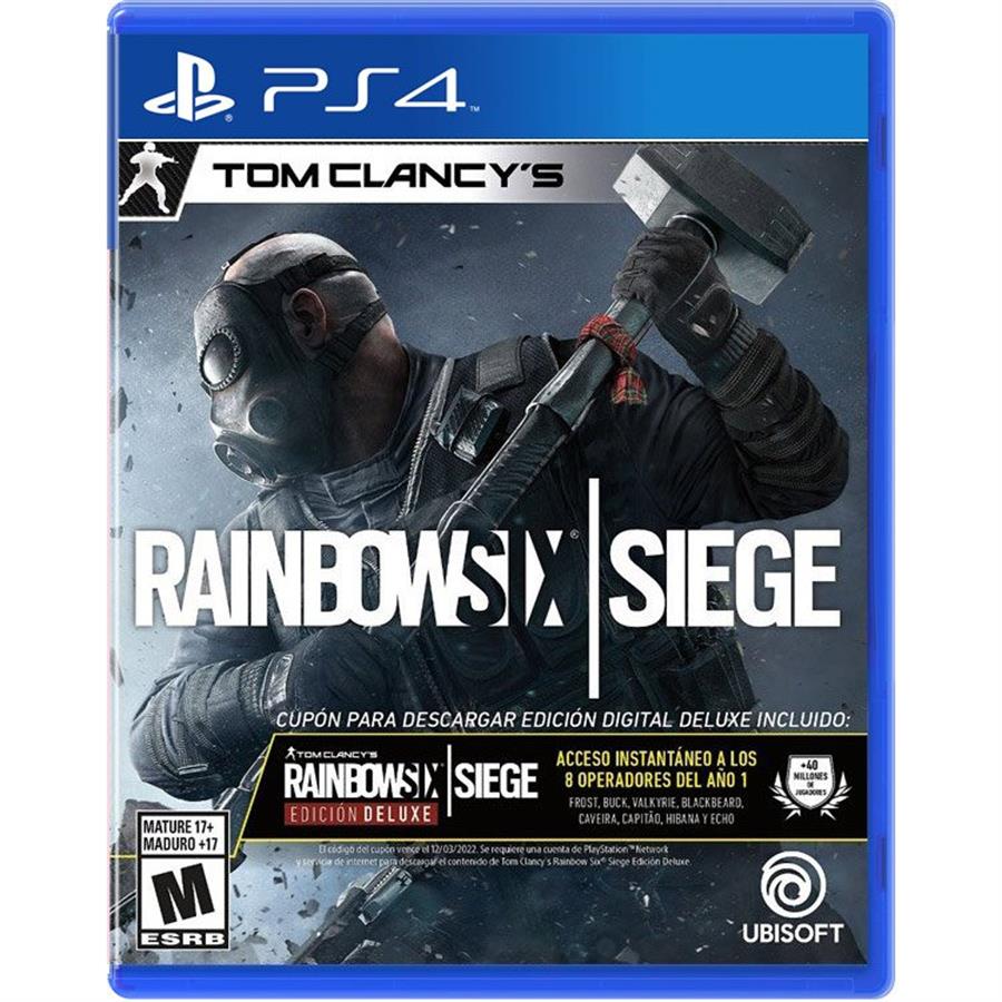 Tom Clancys Rainbow Six Siege PS4 Fisico SEMINUEVO
