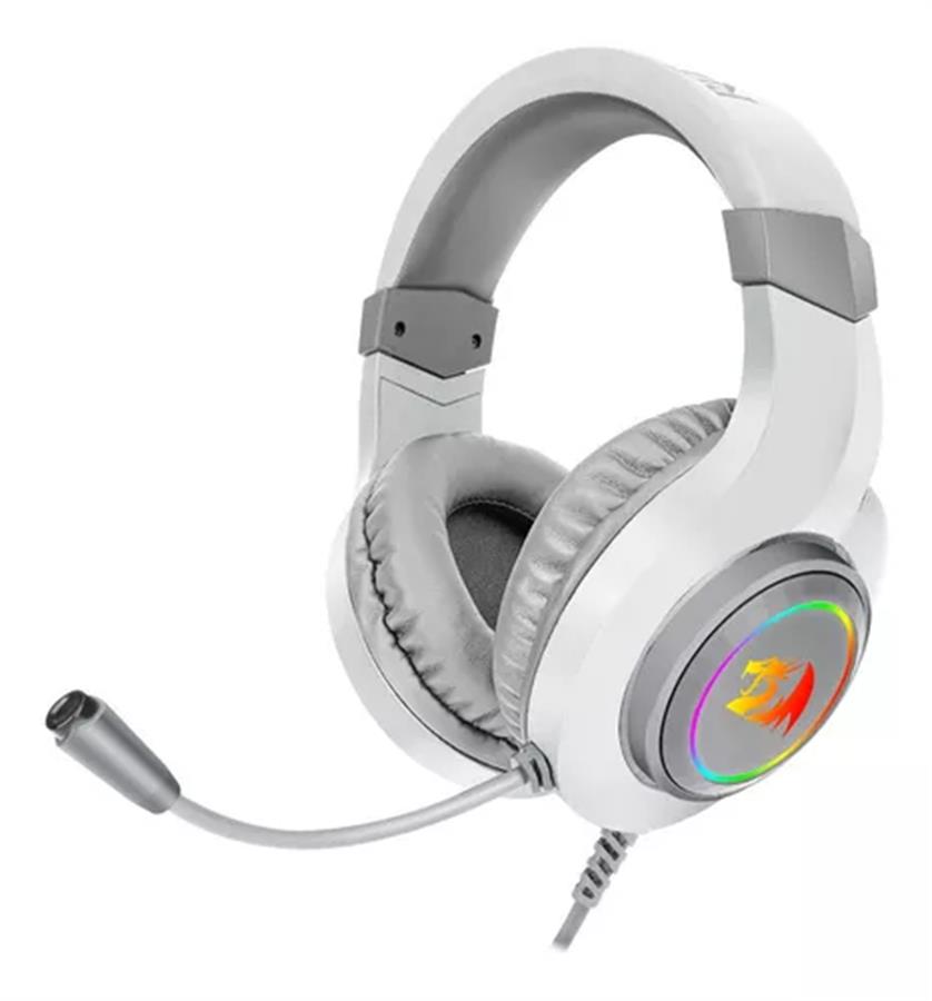 Headset Redragon Hylas RGB H260 Blanco
