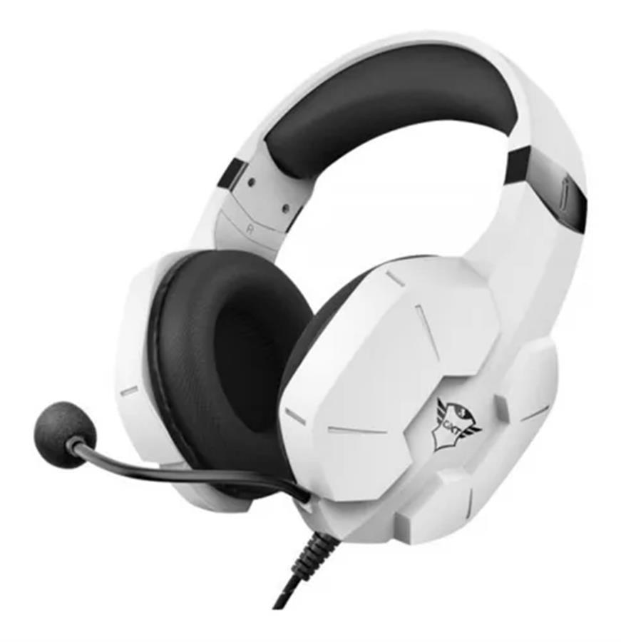 Headset Trust Carus GXT323W White