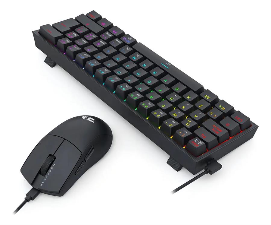 Combo Redragon S143 2en1 K517RGB+M724